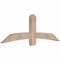 Ekena Millwork Bellingham Smooth Timber Gable Bracket, Douglas Fir, 72"W x 24"H x 3 1/2"D x 5 1/2"F, 8/12 Pitch GBW072X24X0406BEL00SDF - alternate 3